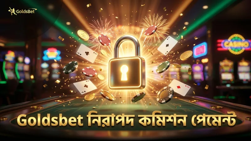 স্বচ্ছ কমিশন ও নিরাপদ পেমেন্ট Goldsbet এ নিশ্চিত