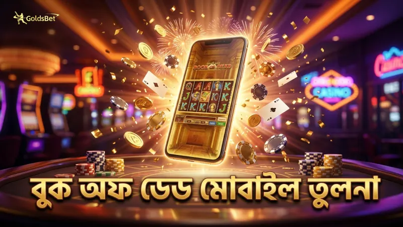 বুক অফ ডেড ও অন্যান্য স্লট গেমের মোবাইল পারফরম্যান্স তুলনা