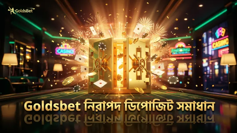 ডিপোজিট ও উইথড্রয়াল সমস্যার জন্য Goldsbet-এর নির্ভরযোগ্য সমাধান।