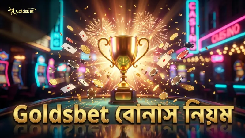 রেজিস্ট্রেশন শেষে বোনাস পেতে Goldsbet এর শর্তাবলী মেনে চলুন