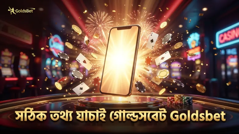 গোল্ডসবেট উইথড্রয়ালের জন্য সঠিক তথ্য যাচাই অপরিহার্য।