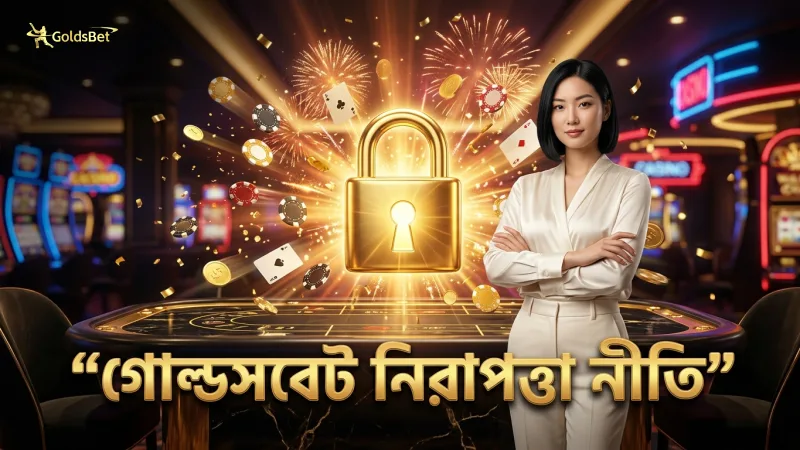 গোল্ডসবেট উইথড্রয়ালে সুরক্ষা ও প্রতারণা প্রতিরোধ গুরুত্বপূর্ন।