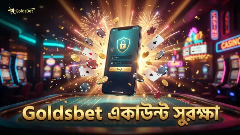 নিরাপদ একাউন্ট ব্যবস্থাপনা ও এনক্রিপশন Goldsbet-এ নিশ্চিত।