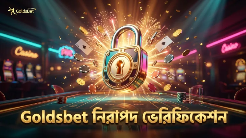 Goldsbet অ্যাকাউন্ট ভেরিফিকেশন শক্তিশালী নিরাপত্তা দেয়