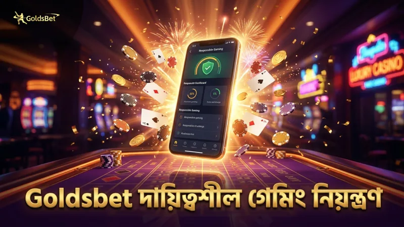 Goldsbet প্ল্যাটফর্মে দায়িত্বশীল গেমিং নিয়ন্ত্রণের সুবিধা