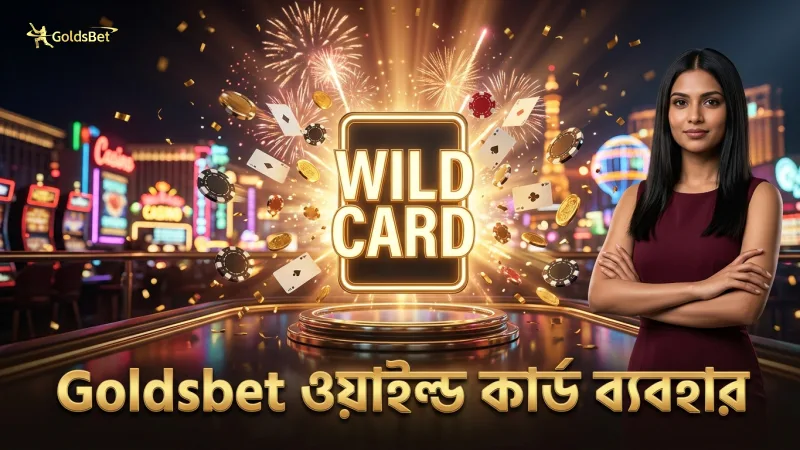 ওয়াইল্ড কার্ড ব্যবহার করে জেতার সম্ভাবনা বাড়ান Goldsbet-এ