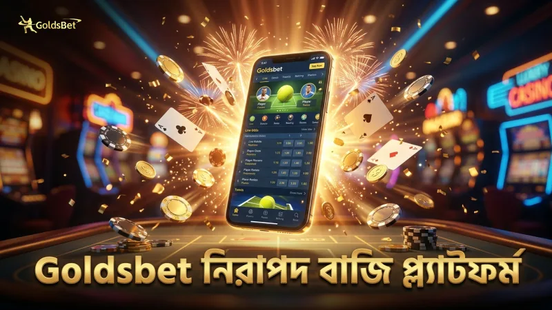 Goldsbet এর নিরাপদ ও নির্ভরযোগ্য টেনিস বেটিং প্ল্যাটফর্ম